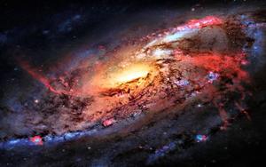 4k Ultra Hd Galaxy Red Stars 4k ultra hd galaxy wallpaper