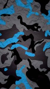 8K iPhone Blue Camouflage Pattern 8k iphone wallpaper