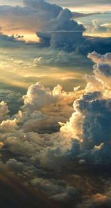 8K iPhone Cloudy Sunset 8k iphone wallpaper
