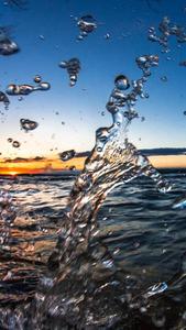 8K iPhone Water Splash In Beach Waves 8k iphone wallpaper