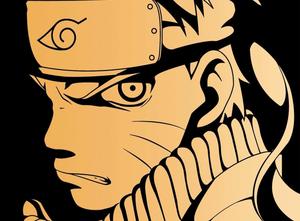 A Baleful Glare from Naruto naruto face wallpaper