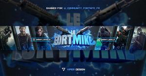 a banner with the words fortmine Wallpaper