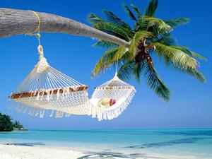 A beautiful tropical beach, perfect for a vacation. beach wallpaper