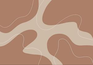 a beige and brown abstract pattern with wavy lines aesthetic ipad wallpaper