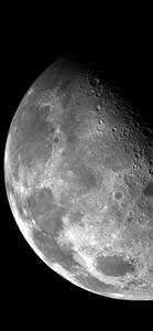 a black and white photo of the moon the moon iphone wallpaper