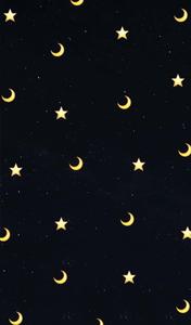 a black background with stars and moons whatsapp chat wallpaper