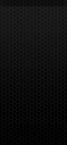 a black hexagonal pattern on a black background iphone 13 pro wallpaper