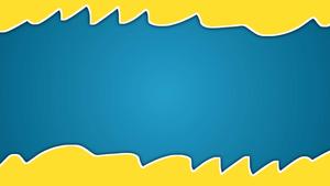 a blue and yellow background with a comic strip youtube thumbnail wallpaper