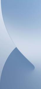 a blue background with a white curved line iphone 13 pro wallpaper
