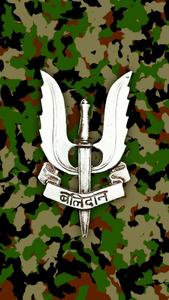 a camouflage background with an indian army emblem indian army wallpaper