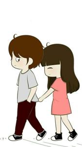 a cartoon couple holding hands anime couple wallpaper