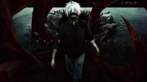 a character with white hair and a skull tokyo ghoul wallpaper