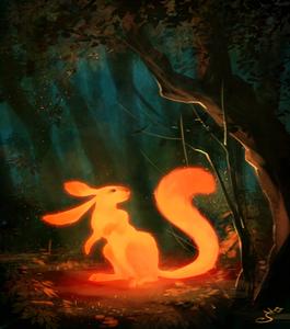 A cheerful squirrel basks in the glow of a bright sun. animated wallpaper