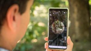 A Close Up of a Home Screen, Featuring an Android Phone.