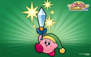 A colorful knight, Kirby, ready to take on any challenge kirby wallpaper