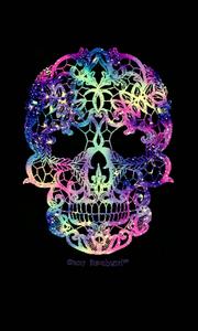 A Colorful Skull For an Unforgettable Look skull wallpaper