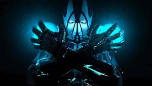 A colorful space creature animated wallpaper