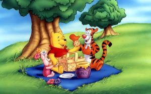 A cony day with Winnie The Pooh winnie the pooh wallpaper