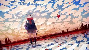A cool anime scenery cool wallpaper