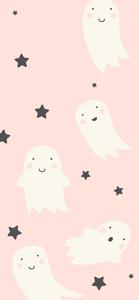 A Cute Ghostly Smiling Face cute ghost wallpaper