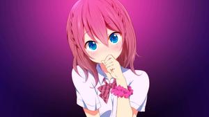 A cute girly girl with a pretty, pink outfit cute girly girl wallpaper