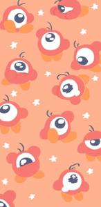 A Cute Kirbey Character with a Cool Pink Aesthetic kirby wallpaper