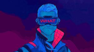 A Cyberpunk rebel with a cause cyberpunk wallpaper