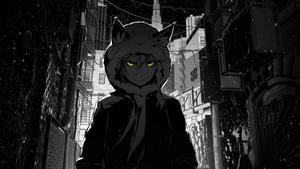 A dark and mesmerizing anime world awaits! dark anime wallpaper