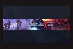 a dark background with a picture of a man in a spaceship youtube banner gaming wallpaper