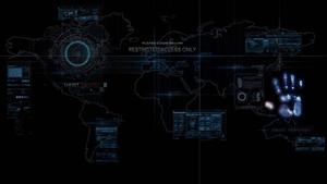 A Digital World Map View world map wallpaper