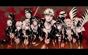 "A dramatic sky from the Akatsuki universe" Wallpaper