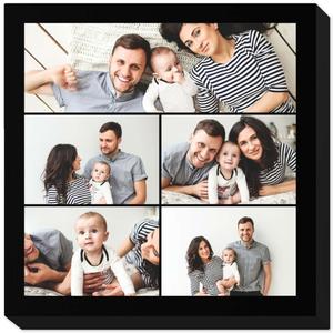 a family photo collage with a baby and a baby aesthetic collage wallpaper