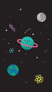 A Galaxy of Adorable Planets cute wallpaper