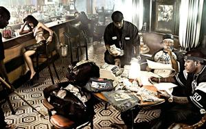 A gangster in the shadows of the city. gangster wallpaper