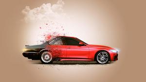 A glimpse of the sleek 4K BMW! 4k bmw wallpaper