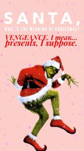 A Grinchly Grin grinch wallpaper
