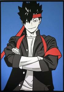 A Happy Anime Boy with Glasses Celebrating anime boy wallpaper