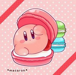 A happy Kirby ready to explore the world kirby wallpaper