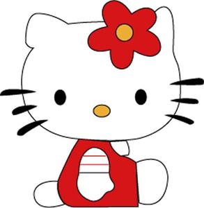 “A Kawaii Greeting From Hello Kitty!” Wallpaper