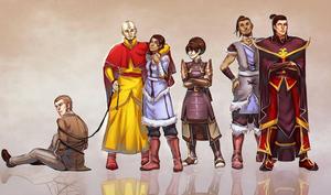 A look at the adult characters of Avatar: The Last Airbender avatar the last airbender wallpaper