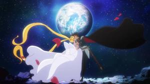 A magical transformation: Sailor Moon arrives to save the day sailor moon wallpaper