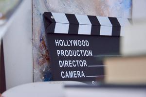 A Movie Clapper Board Ready for Action movie wallpaper