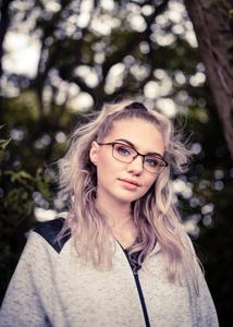 A Nerd Girl of Confidence girl wallpaper