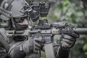 A Person with a Powerful and Precise Gun gun wallpaper