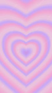 a pink and purple heart shaped background y2k wallpaper