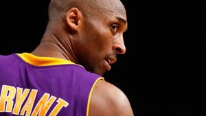 A portrait of basketball legend Kobe Bryant. kobe bryant wallpaper