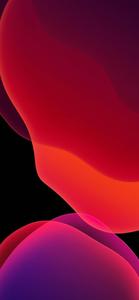 a red and purple abstract background iphone 13 pro wallpaper