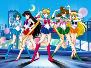 A representation of one of Japan's most iconic superheroes: Sailor Moon sailor moon wallpaper