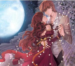 A Romantic Anime Couple anime couple wallpaper