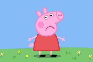 A Sad Peppa Pig peppa pig wallpaper
